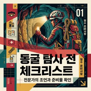ai thumbnail poster 동굴 탐사 전 체크리스트 1786834899