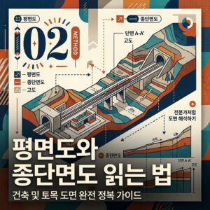 ai thumbnail poster 평면도와 종단면도 읽는 법 1786837001